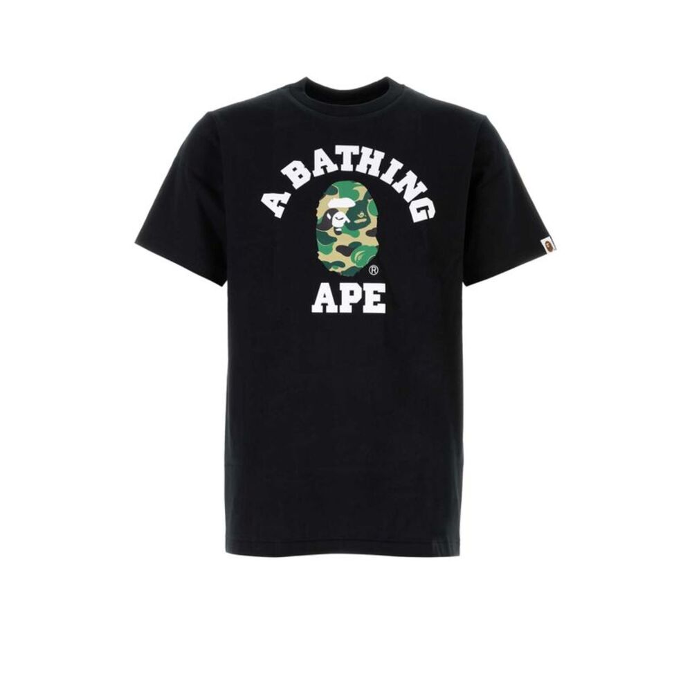 Bape Men Slate Cotton Abc Camo Collage T-Shirt